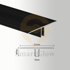 【SGW29】Stretch Wall Aluminum Profiles for Recessed Linear LED Strips