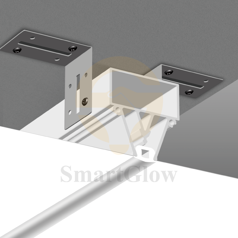 【SGW32】PVC Stretched Wall Profile Anodised Aluminum Extrusion Profiles