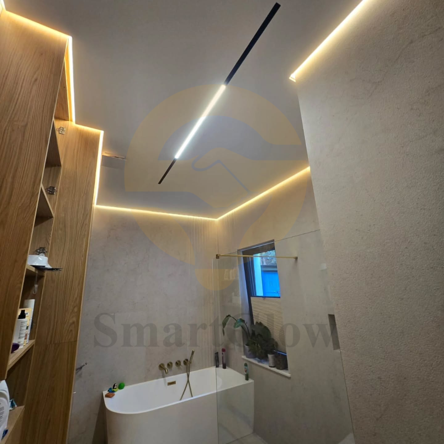 【SGW33】PVC Fabric Wall Track Frame Stretch Ceiling Film Aluminum Profiles