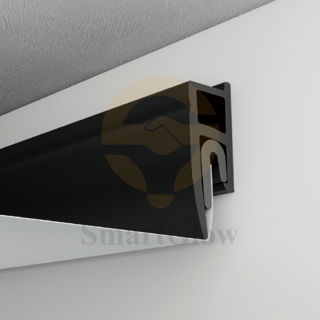 【SGPC02】LED Lights Manufacturer Aluminum Profile Frame Stretch Fabric Ceiling
