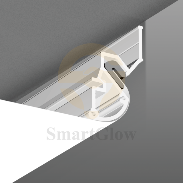 【SGW33】PVC Fabric Wall Track Frame Stretch Ceiling Film Aluminum Profiles