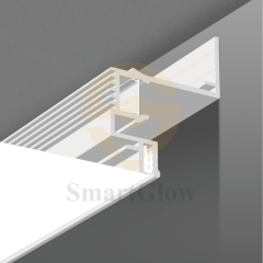 【SGW34】LED Linear Lighting Ceiling Stretch Tension Fabric Ceiling  Aluminum Profile
