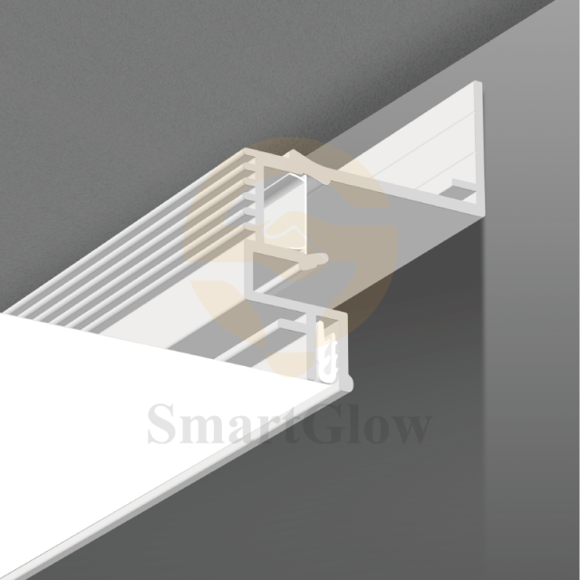 【SGW34】LED Linear Lighting Ceiling Stretch Tension Fabric Ceiling  Aluminum Profile
