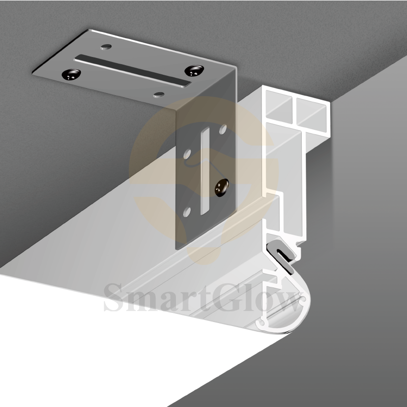 【SGW35】PVC Film Install Wall Stretch Ceiling Profile