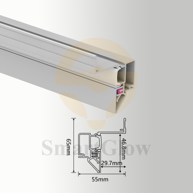 【SGW36】Stretch Ceiling Accessories Tension Fabric Profiles Supplier