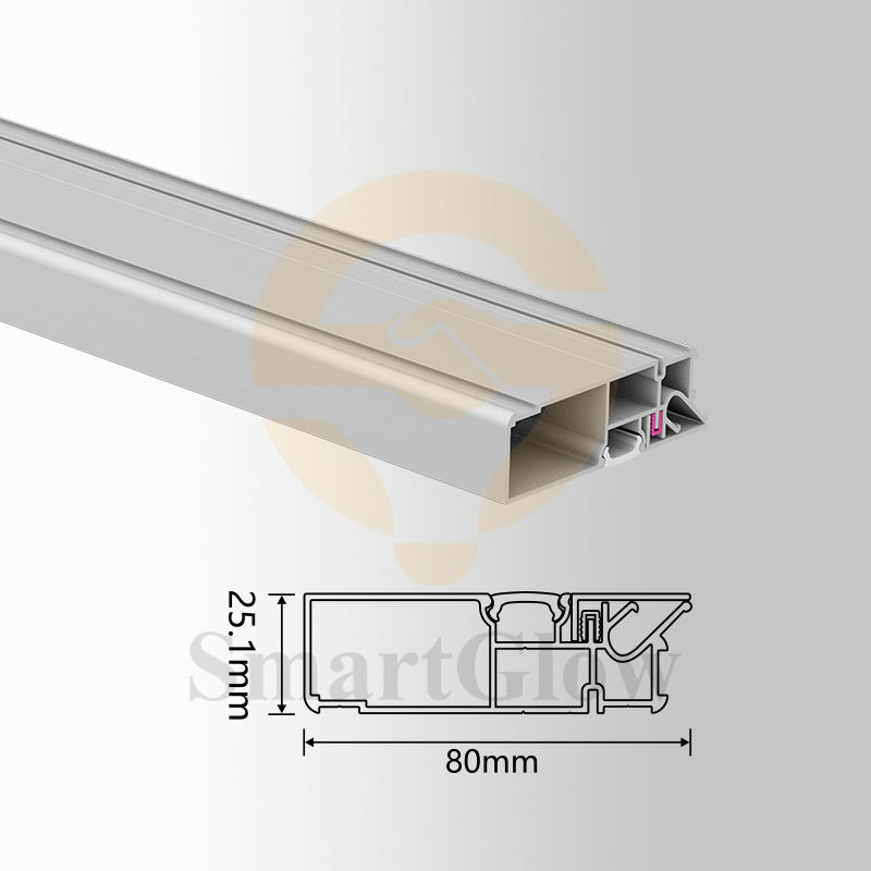 【SGW37】LED Profile Light Stretch Ceil Film Aluminum Accessories Profile