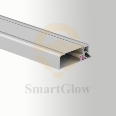 【SGW38】LED Strips Lighting Hidden Design Black White Recessed Stretch Ceilings Profile