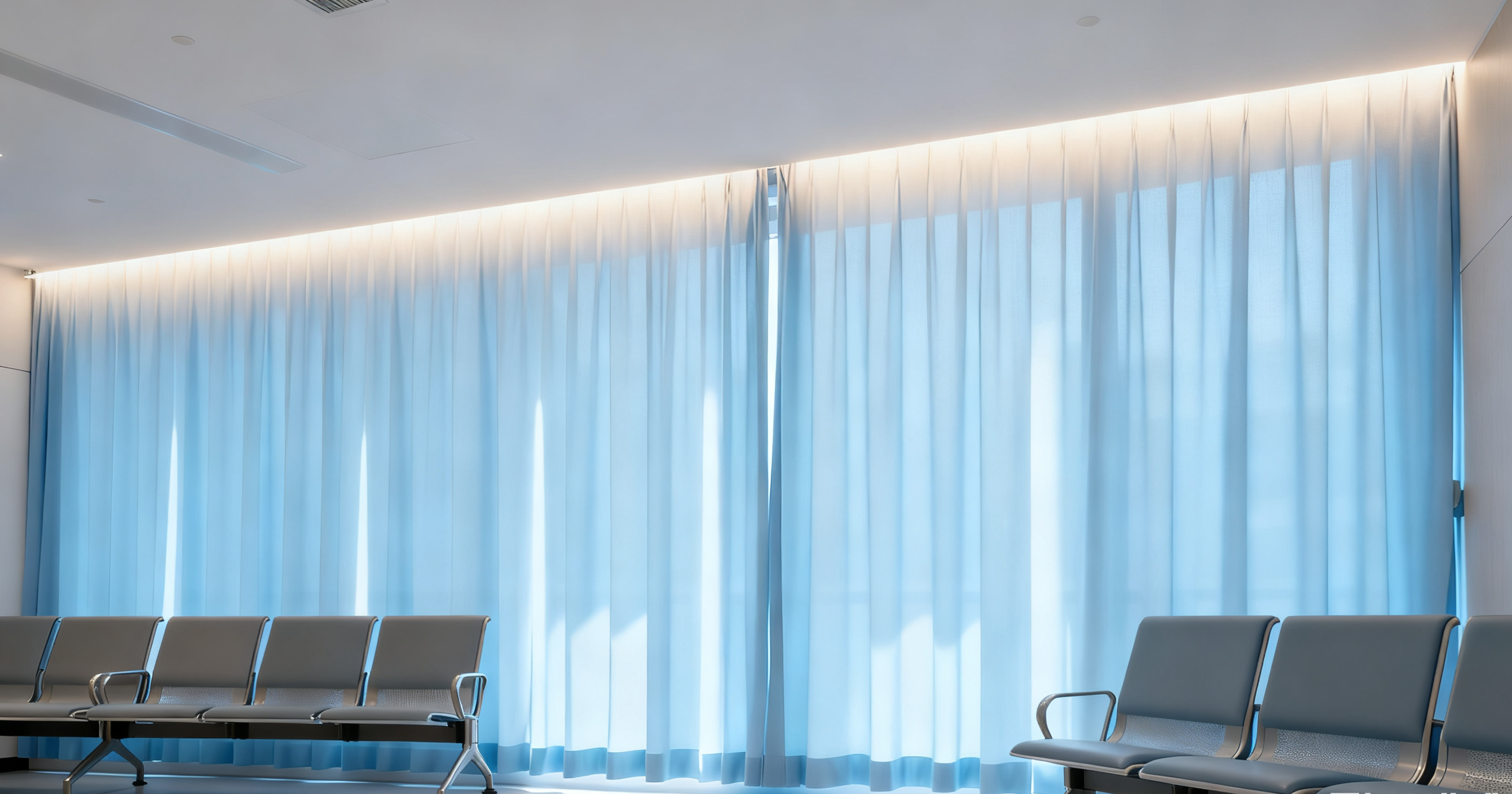 【SGC02】 Recessed LED Double Track Curtain Aluminium Profile Rail