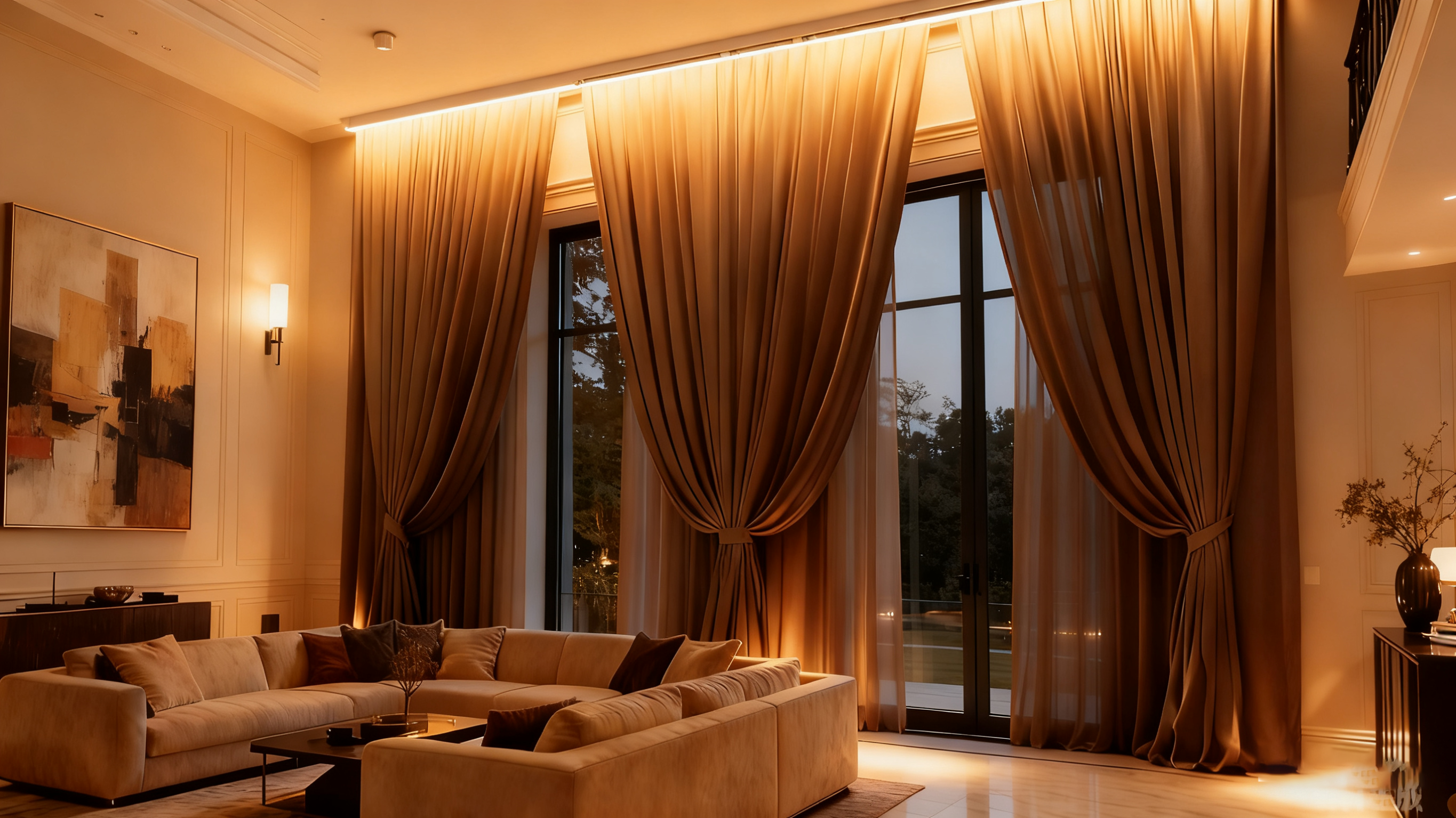 【SGC03】Built-in Ceiling Hidden Curtain Track PVC Film Stretch Ceiling Profile