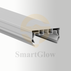 【SGC04】Ceiling Mount Recessed Curtain Track PVC Film Stretch Ceiling Anodized Profile