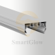 【SGC04】Ceiling Mount Recessed Curtain Track PVC Film Stretch Ceiling Anodized Profile