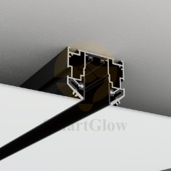 【SGM25B】220V Magnetic Track Pvc Fabric Stretch Ceiling Aluminum Profiles