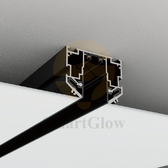 【SGM25B】220V Magnetic Track Pvc Fabric Stretch Ceiling Aluminum Profiles