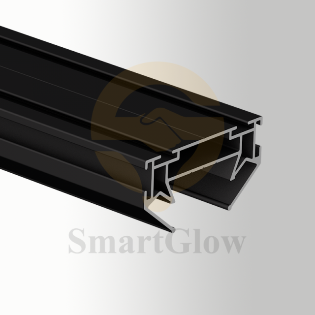 【SGT02】Russia Led Curtain Track Pvc Fabric Stretch Ceiling Aluminum Profiles