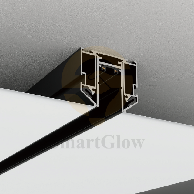 【SGM25C】Magnet Track Rail Led Profile Fabric Stretch Ceiling
