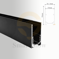 【SG20-SMB1M】Surface Mounted Aluminum Magnetic Rail