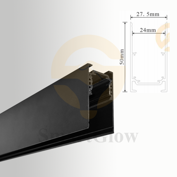 【SG20-SMA1M】Magnetic Lighting Track Rail