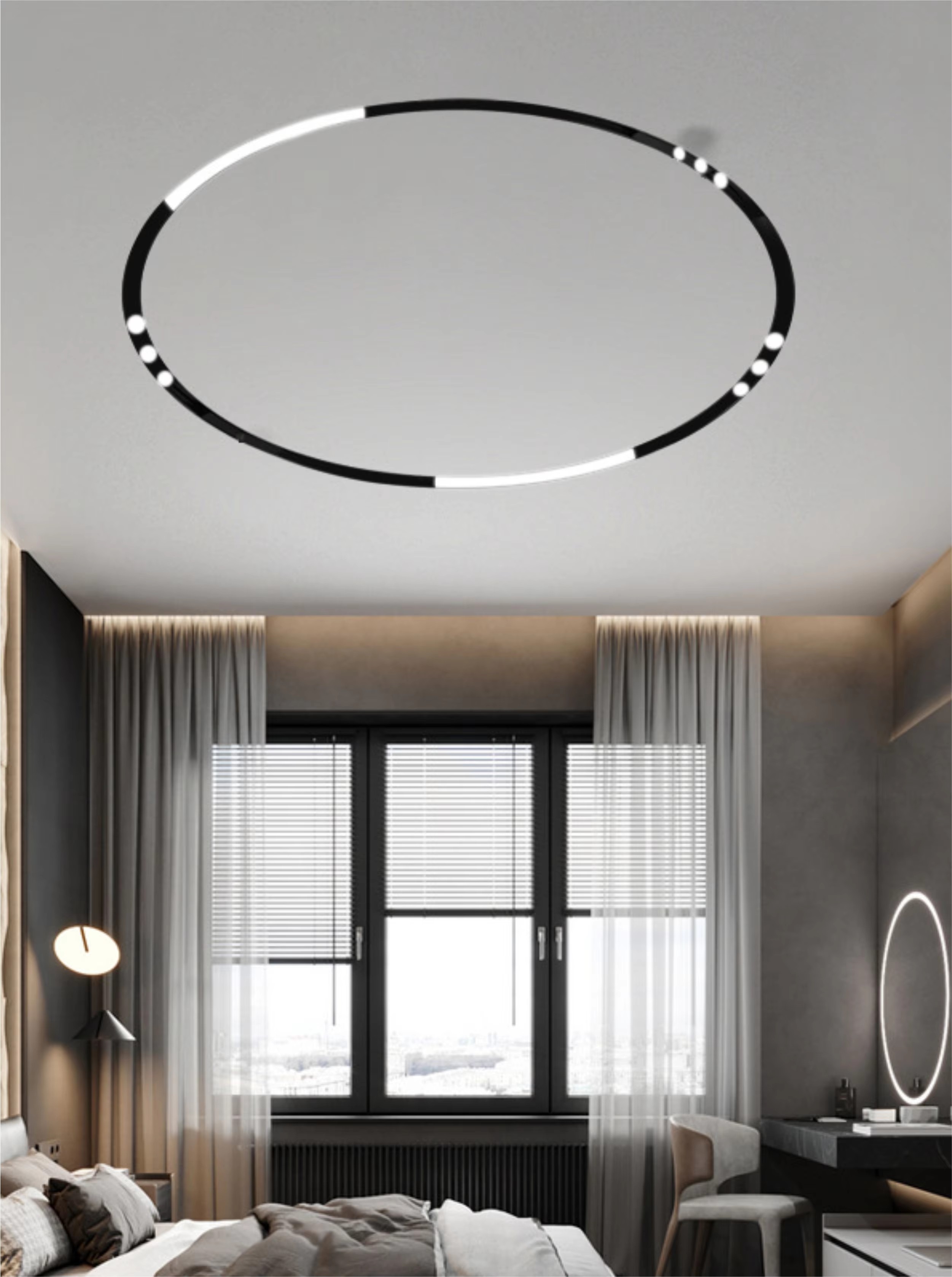 【SG20-R180-8F】Circular Magnetic Flood Light