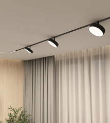 【SG2510RF】Ultra Thin Ceiling Surface Mounted Led Magnet Track Round Flood Light