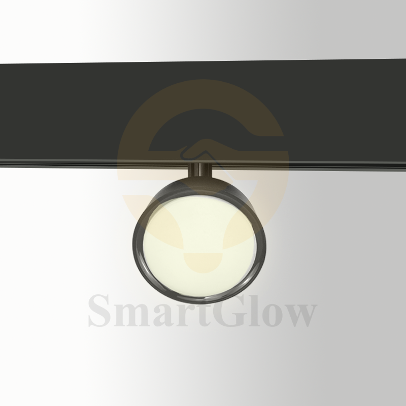 【SG2510RF】Ultra Thin Ceiling Surface Mounted Led Magnet Track Round Flood Light