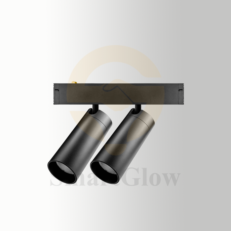 【SG2510X2SA】Remote Control Magnetic Led Track Spot Commercial Lighting Lamps