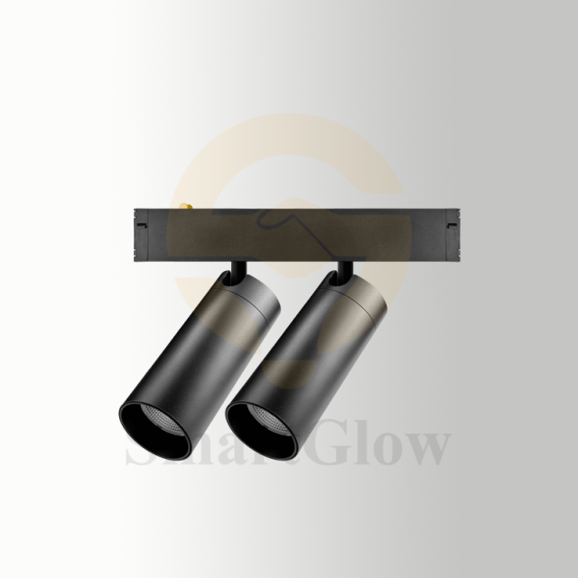 【SG2510X2SA】Remote Control Magnetic Led Track Spot Commercial Lighting Lamps