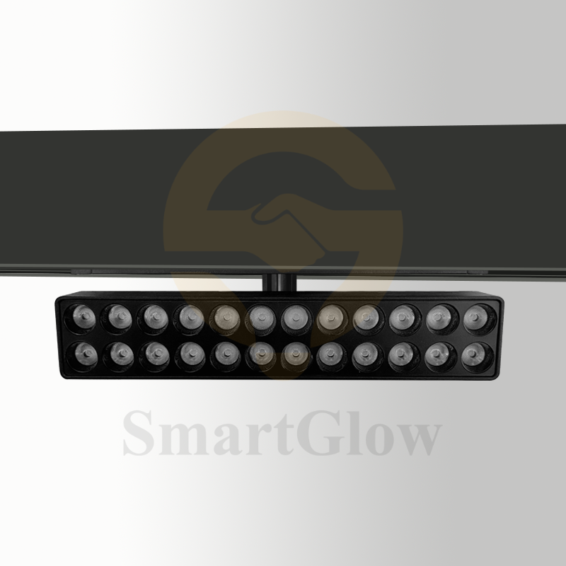 【SG2509RL】220V Tuya 2.4G&Blue Tooth Smart Magnetic Track Rectangle Grille Light
