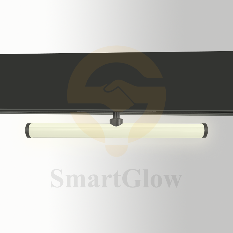 【SG2510TL】220V Magnetic Track Lights Tube Light Round Diffuser Decorative Linear Light