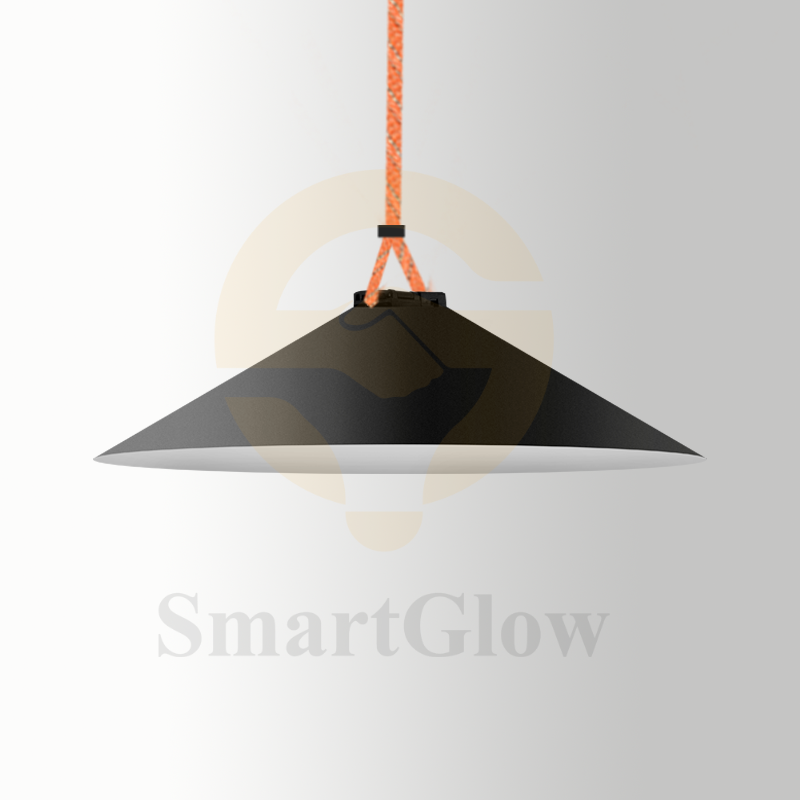 【SG26A-WT330】48V Woven Track Conical Lamp