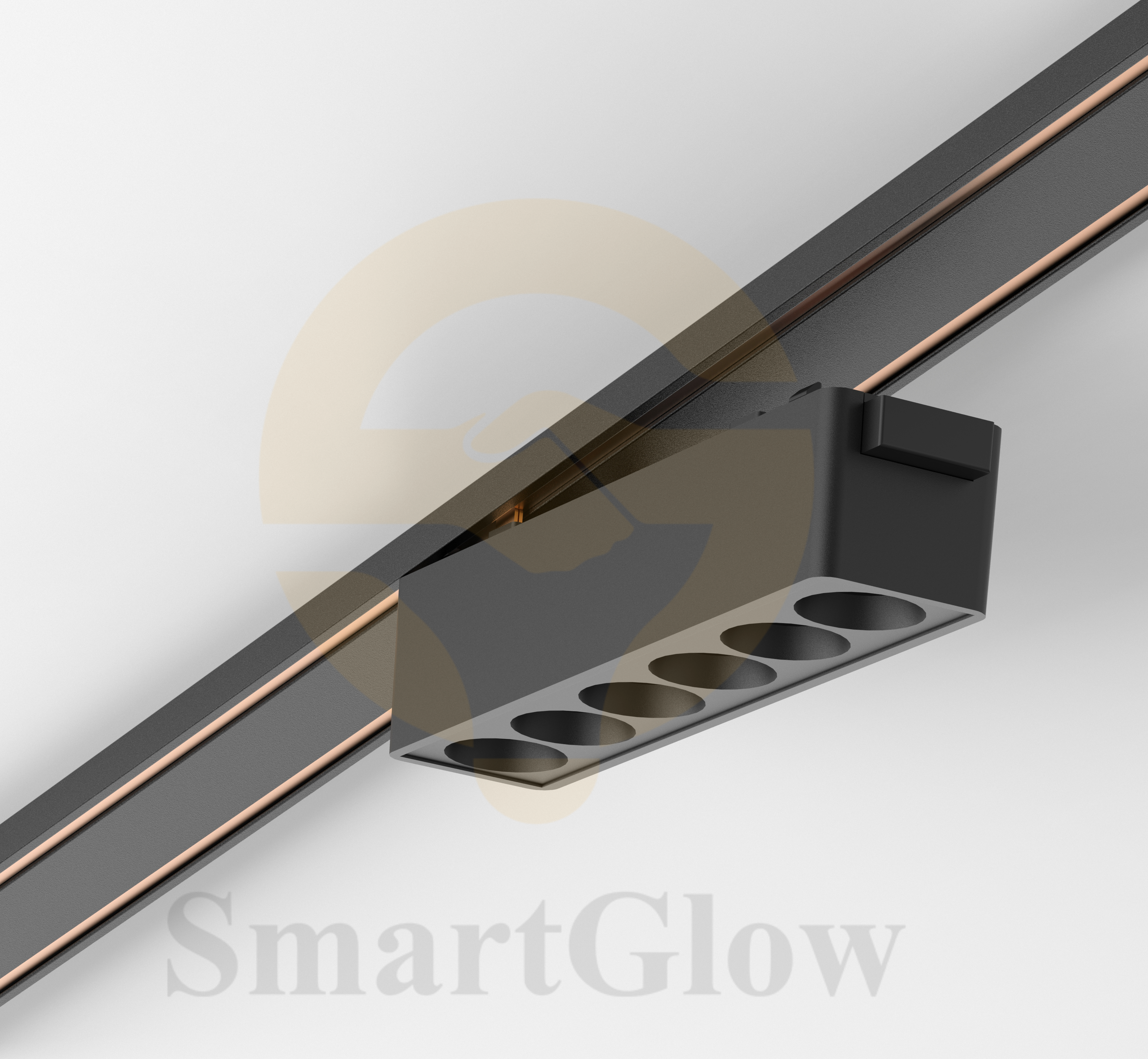 【SG26A-6G】Ultra Thin Slim DC48V Led Linear Smart Track Light
