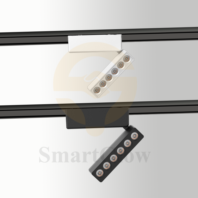 【SG26A-AD6G】Smart Zigbee 2.4G-Wifi Dimmable 48V Ultra Thin Flexible Track floodlights