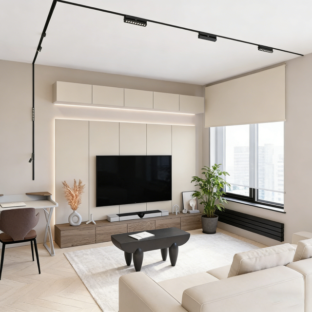 【SG26A-AD6F】Ultra Thin Slim Surface Ceiling DC48V Smart Magnetic Linear LED Light System