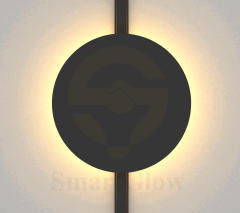 【SG26A-WL9W】Surface Mounted 48V Magnetic Track Light Woven Belt Track Wall Lamp