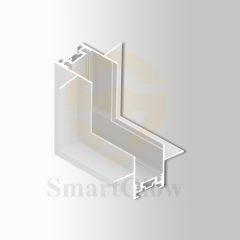 【SG26A-RC03】Surface mounted intelligent magnetic track 90 degree connector