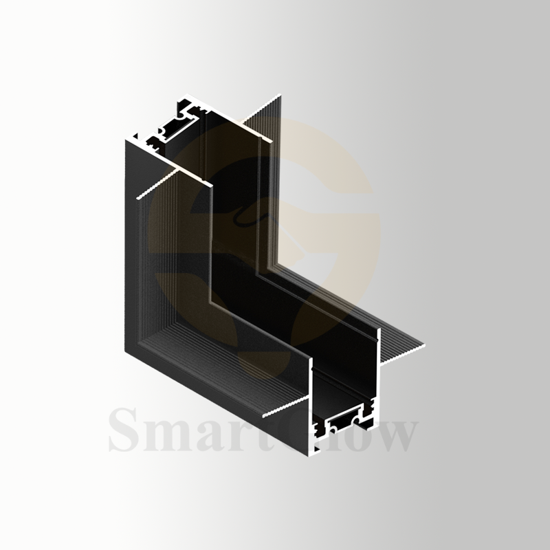【SG26A-RC03】Surface mounted intelligent magnetic track 90 degree connector