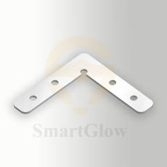 【SG26A-SA03】Magnetic track stretching ceiling profile 90 degree angle connection angle