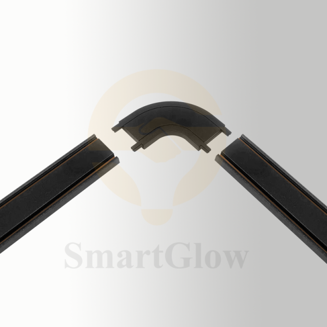 【SG26A-SA3】6mm ultra-thin magnetic track 90 ° top angle connector