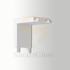 【SG26A-SA4】Embedded ultra-thin magnetic track lighting 90 ° connector