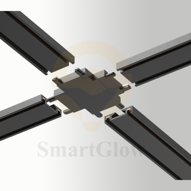 【SG26A-SA6】Ultra thin magnetic track T-shaped connector accessories