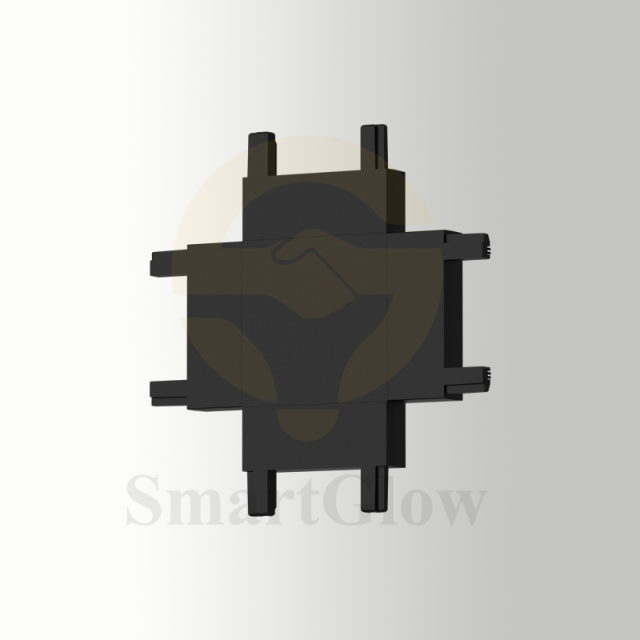 【SG26A-SA6】Ultra thin magnetic track T-shaped connector accessories
