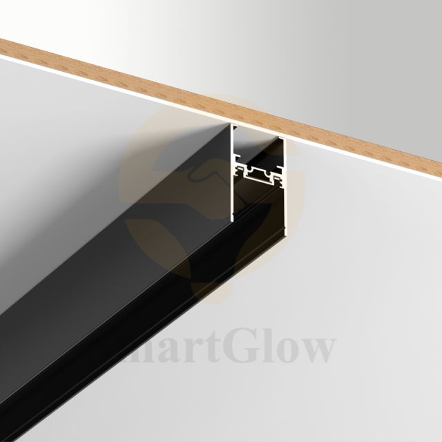 【SG26A-SH1M】Surface mounted ceiling suspended 6mm ultra-thin magnetic track
