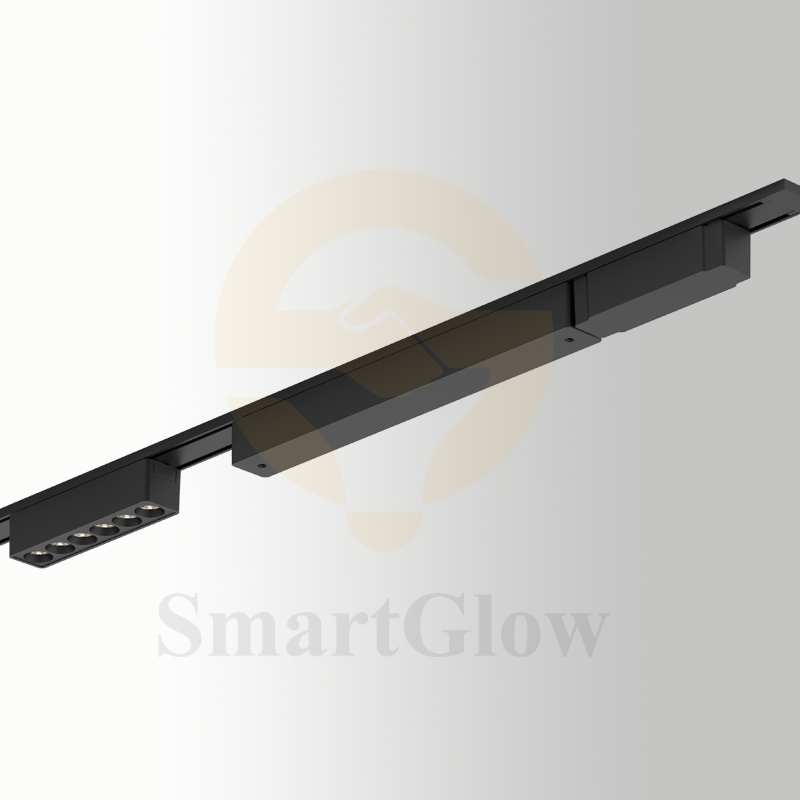 【SG26A-SMIM】1-meter ultra-thin magnetic track system 48V intelligent LED magnetic lighting