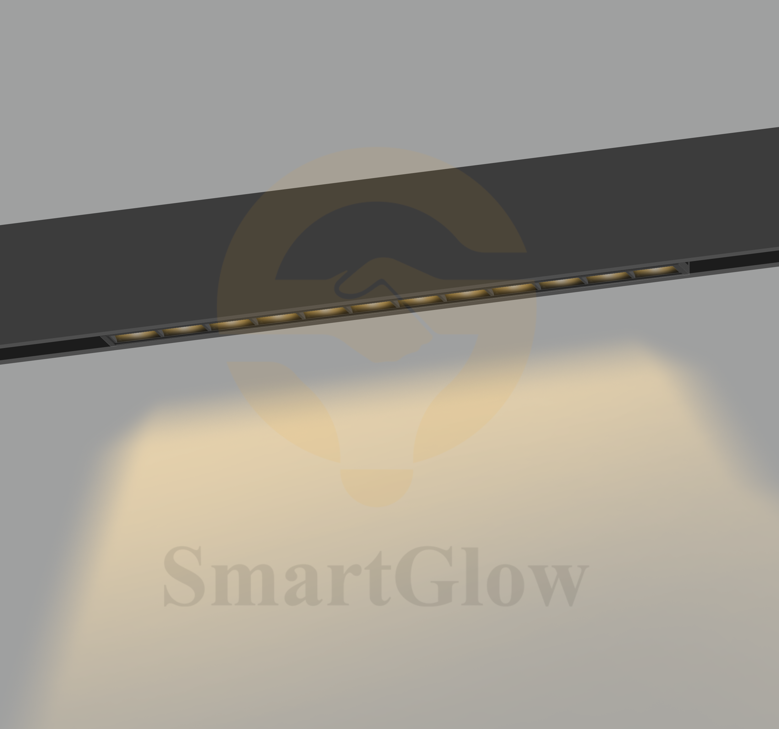 48V 10mm extremely narrow Magnetic Line Grille Light