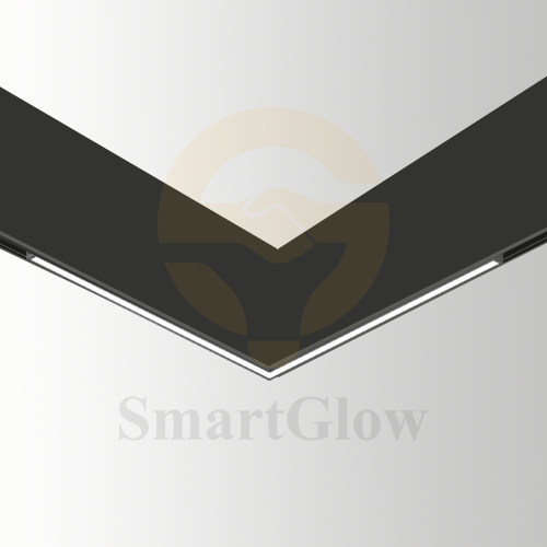 【SG10-200-20FA】48V Smart Control extremely narrow magnetic track 90° corner Line flood Light