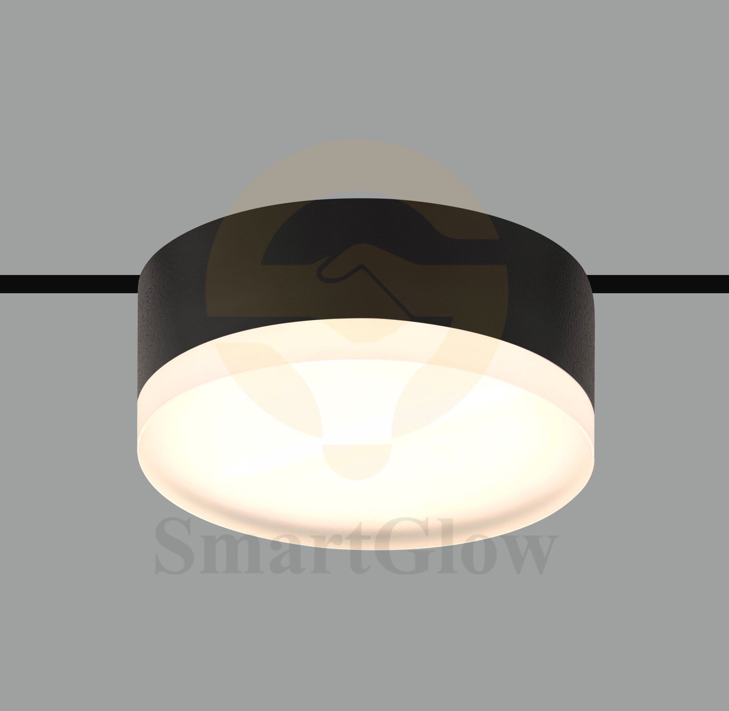 48V Smart Zigbee Tuya Dimmable Magnetic Track round LED floodLight