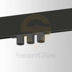 【SG10-25-6TS】48V extremely narrow Modern Indoor Magnetic track thin spot light