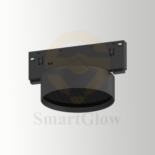 Tuya Smart DC48V Dimmable Ceiling Led Magnet Track round floodLighting