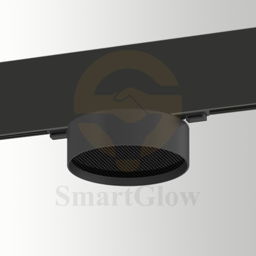 Tuya Smart DC48V Dimmable Ceiling Led Magnet Track round floodLighting
