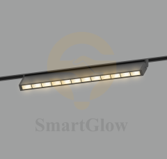 【SG10-200-10ZG】10mm Commercial Smart narrow Magnetic Track Folding Grille Light