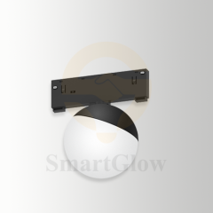 10mm Magnetic Track Light System 180° Beam Angle Magnetic Spherical Led Lamp